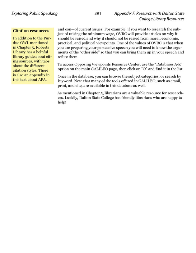Exploring Public Speaking - Page 391